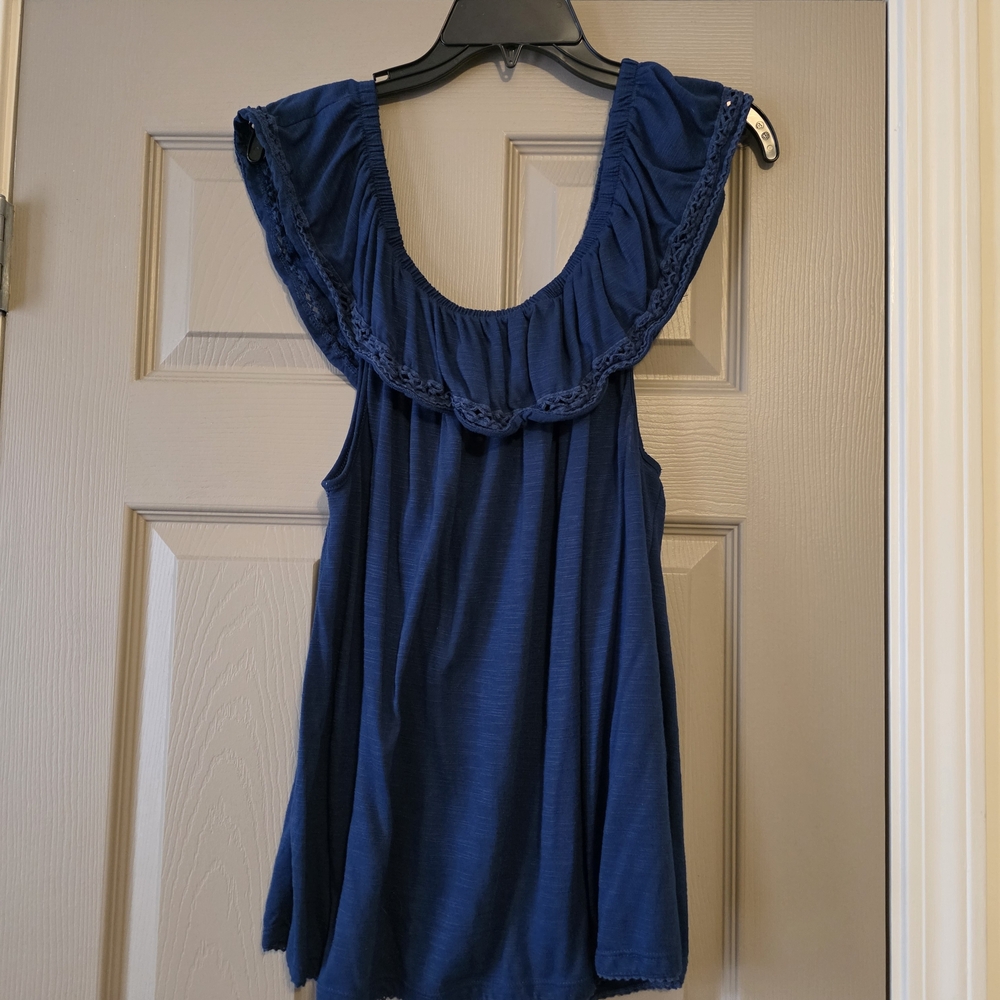 Faded Glory Deep Blue Women's Blouse